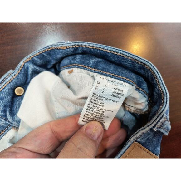 American Eagle Jegging Next Level Stretch Women Size 2 Inseam 27-28(See Pics) - Picture 5 of 16